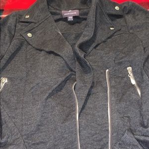Dark grey jack cardigan